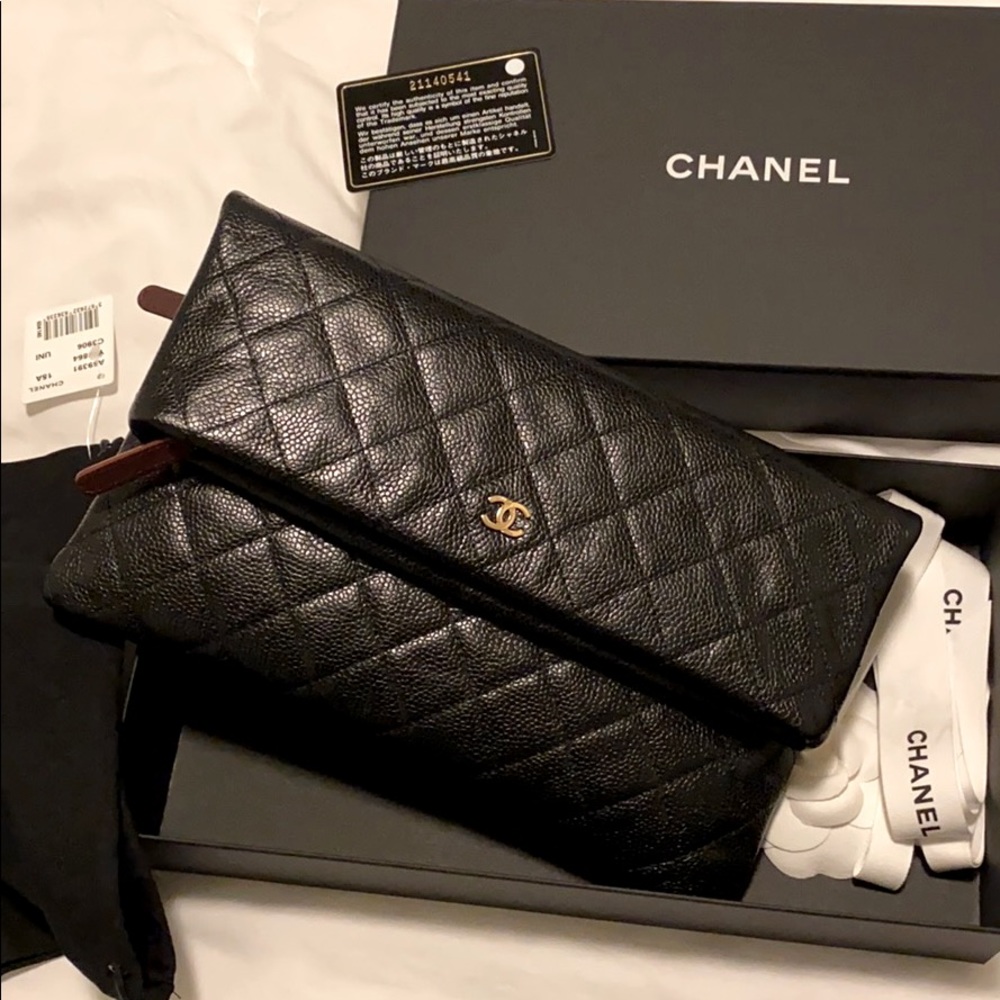 ❣️SOLD❣️ Chanel Foldover Clutch